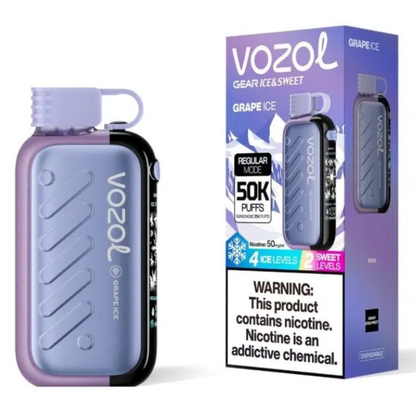 VOZOL Gear Ice & Sweet 50K Puffs Disposable Kit (50000 Puffs)