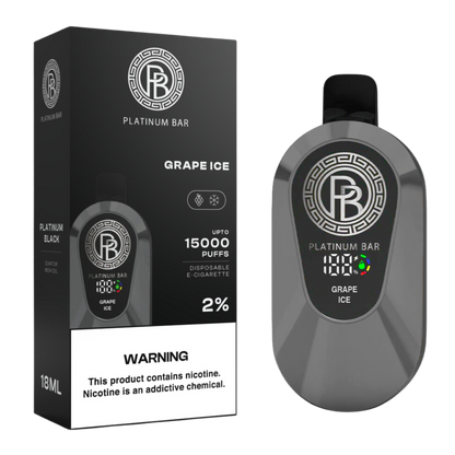 Platinum Bar 15000 Puffs Rechargeable Disposable Kit