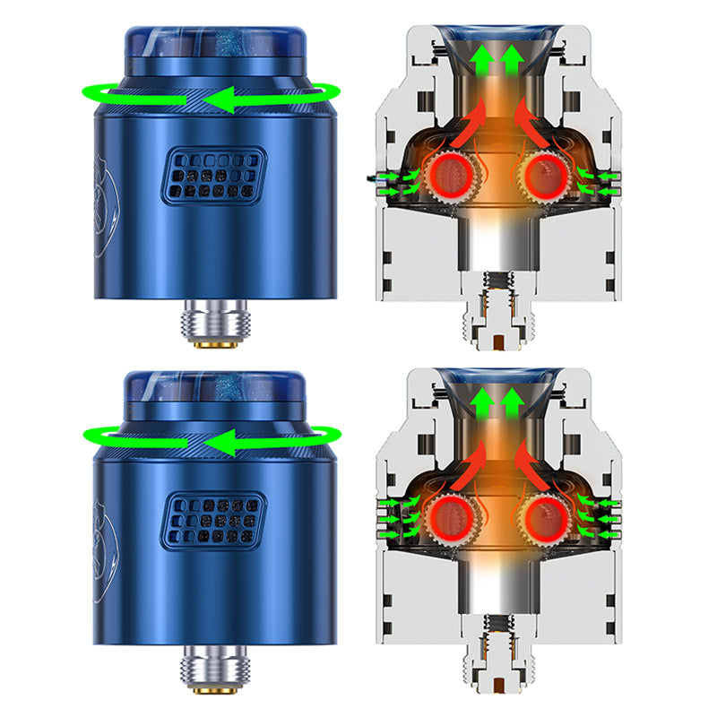 Hellvape Drop Dead 2 RDA Atomizer Tank Clearance | Vapormo.com