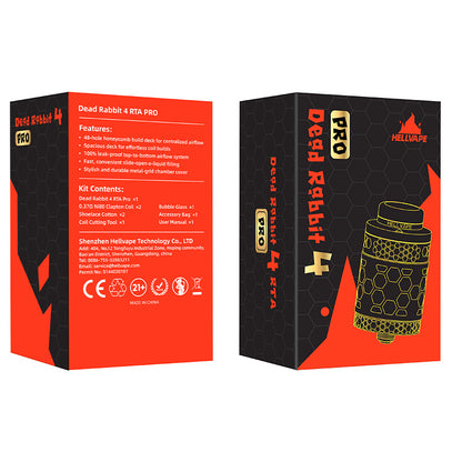 Hellvape Dead Rabbit 4 RTA Pro Atomizer 5.5ml