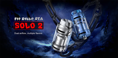 Hellvape Fat Rabbit Solo 2 RTA Atomizer 5ml