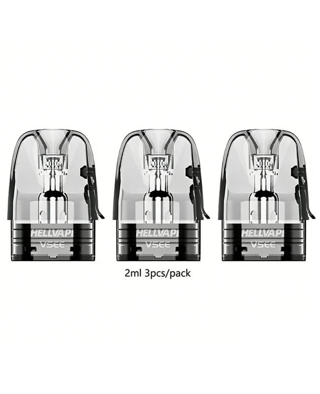 Hellvape Vsee Pod Cartridge 2ml 3pcs/pack