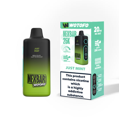 Wotofo Nexbar 25K 25000 Puffs Disposable Kit