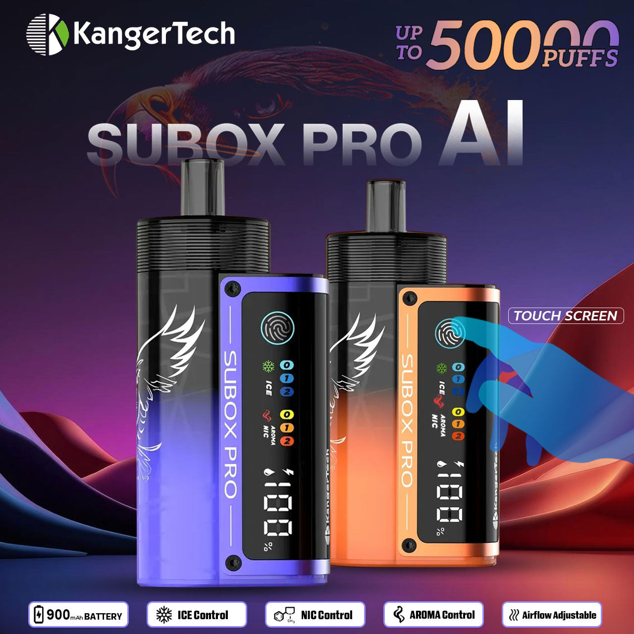 Kanger Subox Pro AI 50K 50000 Puffs Disposable Kit