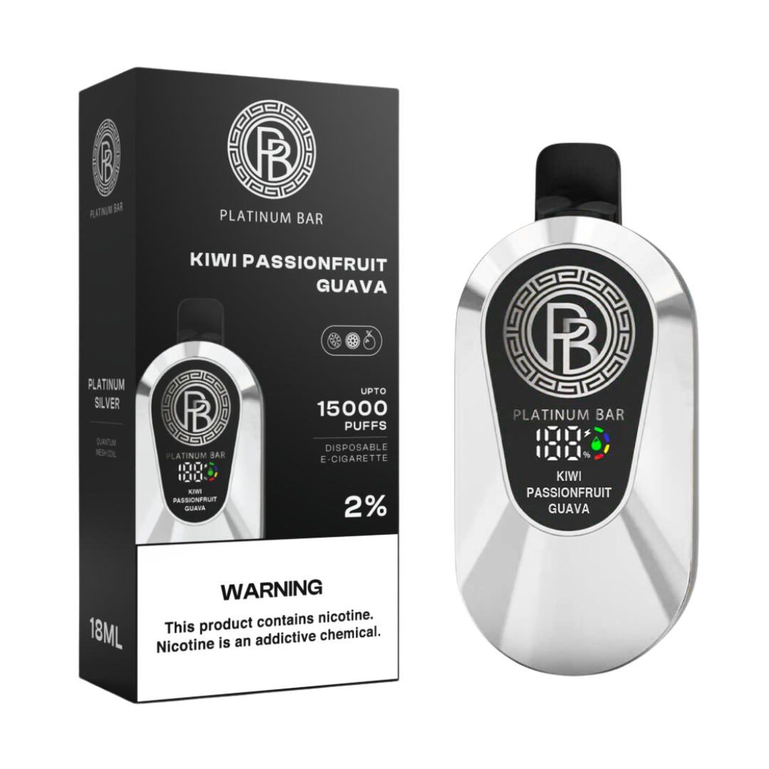 Platinum Bar 15000 Puffs Rechargeable Disposable Kit
