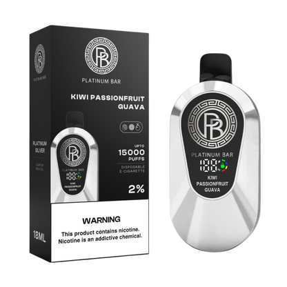 Platinum Bar 15000 Puffs Rechargeable Disposable Kit
