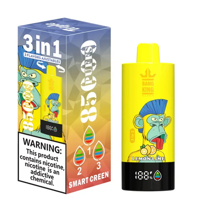 Bang King Triple 85K 3in1 Disposable Vape(85000 Puffs) cheap online | vapormo.com Bang King Triple 85K 3in1 Disposable Vape(85000 Puffs) cheap online | vapormo.com
