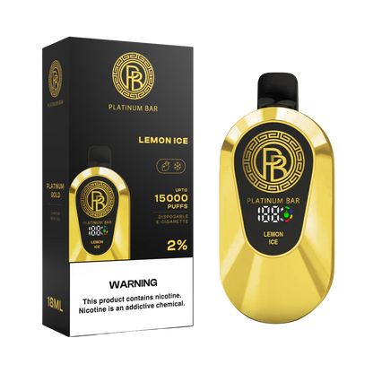 Platinum Bar 15000 Puffs Rechargeable Disposable Kit