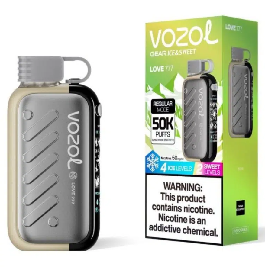 VOZOL Gear Ice & Sweet 50K Puffs Disposable Kit (50000 Puffs)