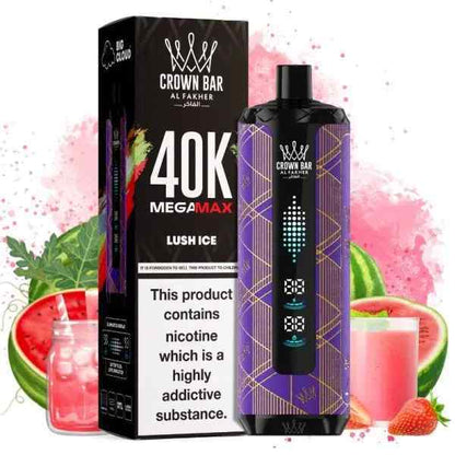 AL Fakher Crown Bar Mega Max 40K 40000 Puffs Disposable Kit
