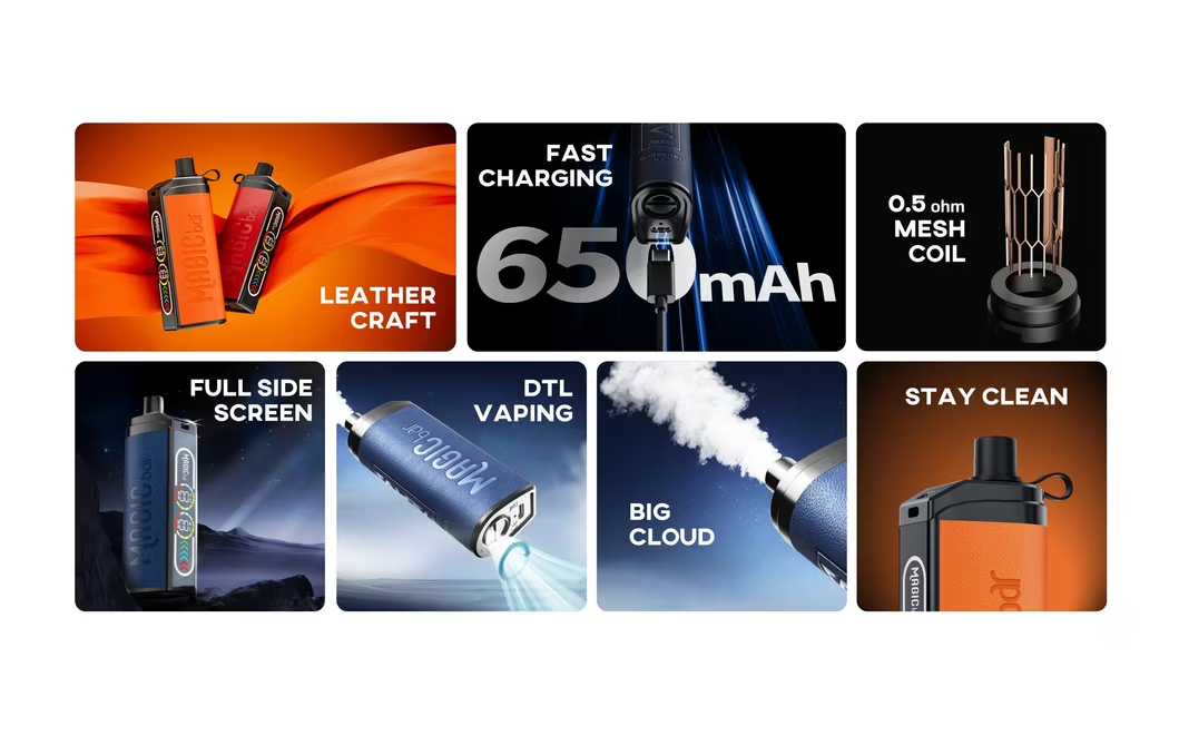 Magic Bar Alpha 20000 Puffs DTL Rechargeable Disposable Kit