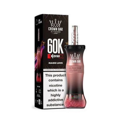AL Fakher Crown Bar 60K 60000 Puffs E-Hose X Disposable Kit