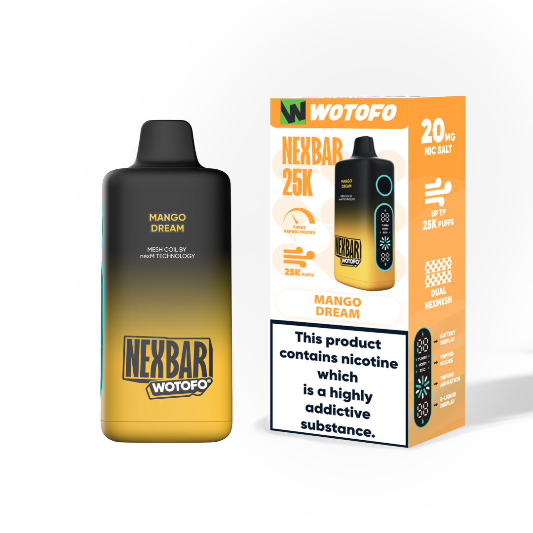 Wotofo Nexbar 25K 25000 Puffs Disposable Kit