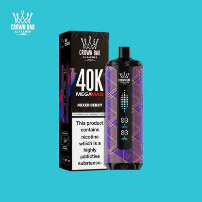 AL Fakher Crown Bar Mega Max 40K 40000 Puffs Disposable Kit