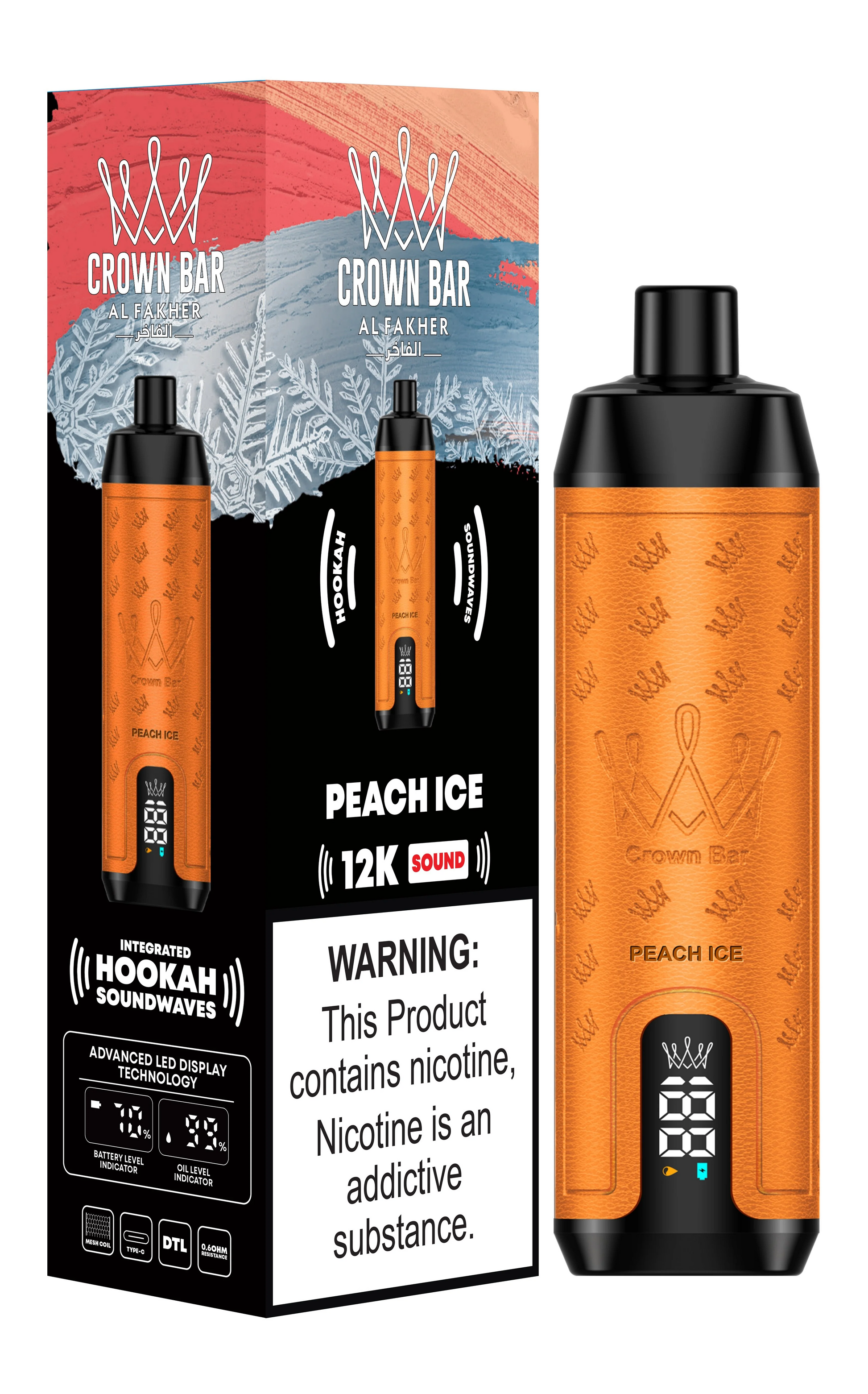 Al Fakher Crown Bar 12000 Puffs Shisha Hookah Disposable Vape Clearance | Vapormo.com vapormo.com Al Fakher Crown Bar 12000 Puffs Shisha Hookah Disposable Vape Clearance | Vapormo.com vapormo.com