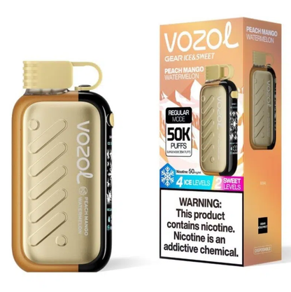 VOZOL Gear Ice & Sweet 50K Puffs Disposable Kit (50000 Puffs)