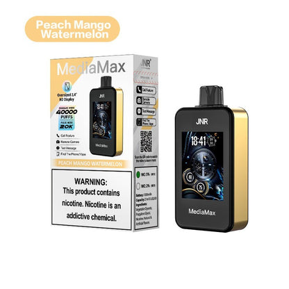 JNR MediaMax 40000 Rechargeable Disposable Vape 21ml