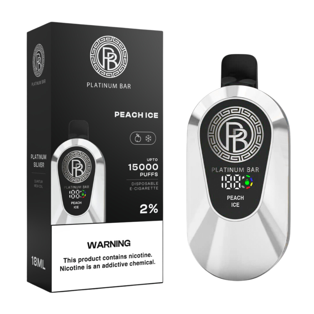 Platinum Bar 15000 Puffs Rechargeable Disposable Kit