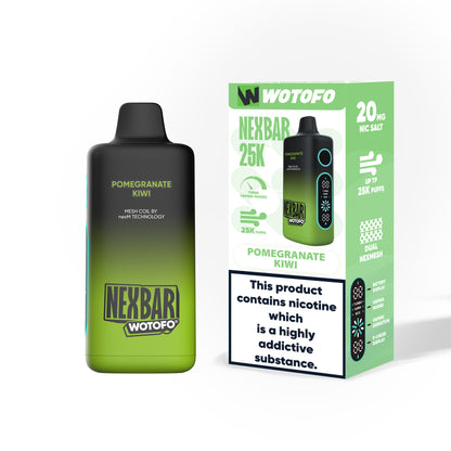 Wotofo Nexbar 25K 25000 Puffs Disposable Kit