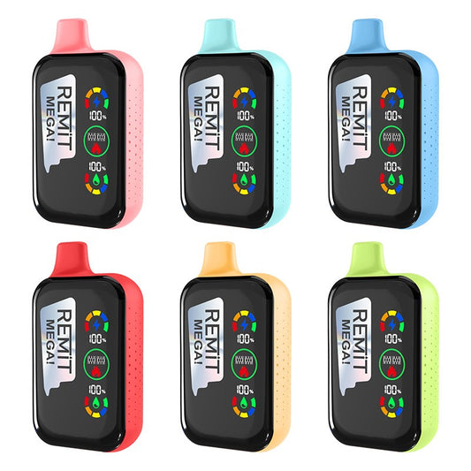 Remit Mega 18000 Puffs Rechargeable Disposable Kit 18ml