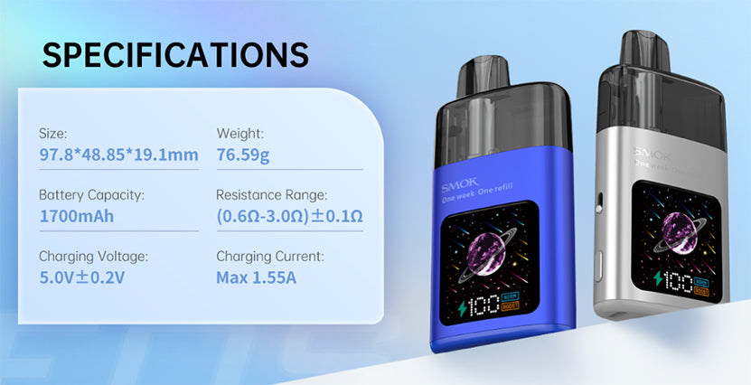 SMOK TFOS Pod Kit 1700mAh