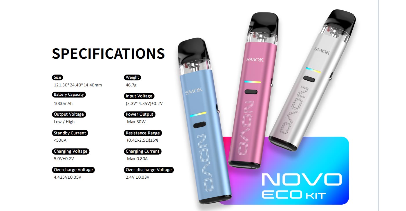SMOK Novo Eco Pod Kit 30W