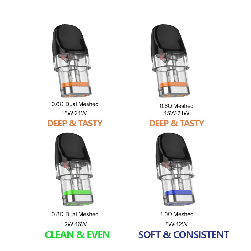 SMOK Novo Pod SLR 2.0 Cartridge for Novo Axis, Novo Axis EZ Kit 2ml (3pcs/pack)