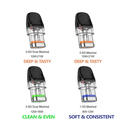 SMOK Novo Pod SLR 2.0 Cartridge for Novo Axis, Novo Axis EZ Kit 2ml (3pcs/pack)