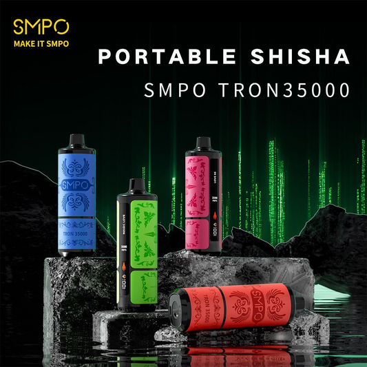 SMPO TRON35000 Rechargeable Disposable Kit 35000 Puffs