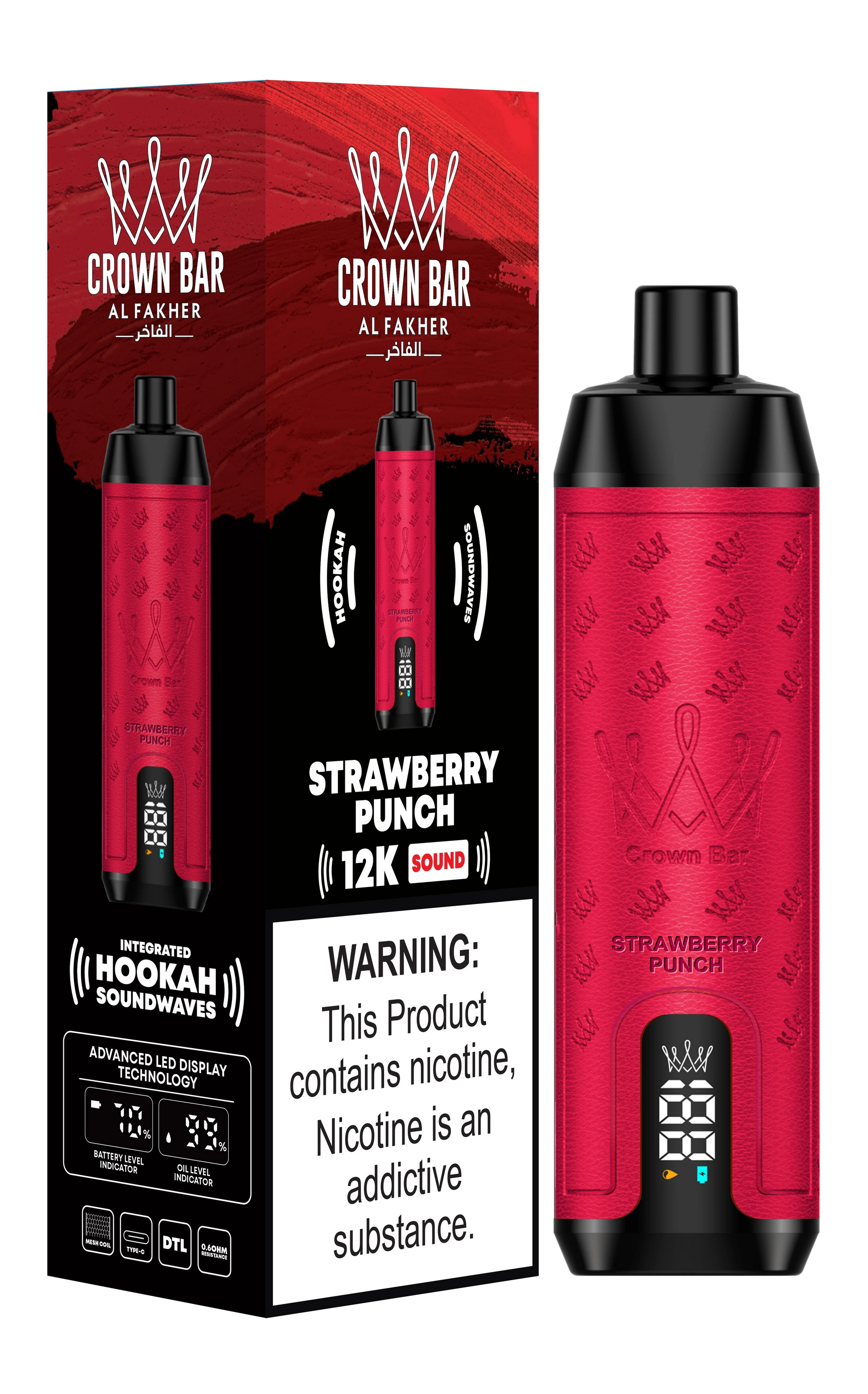 Al Fakher Crown Bar 12000 Puffs Shisha Hookah Disposable Vape Clearance | Vapormo.com vapormo.com Al Fakher Crown Bar 12000 Puffs Shisha Hookah Disposable Vape Clearance | Vapormo.com vapormo.com