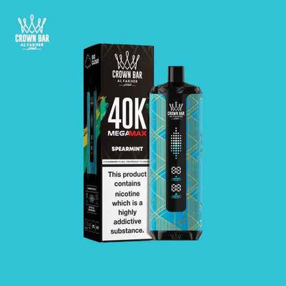 AL Fakher Crown Bar Mega Max 40K 40000 Puffs Disposable Kit