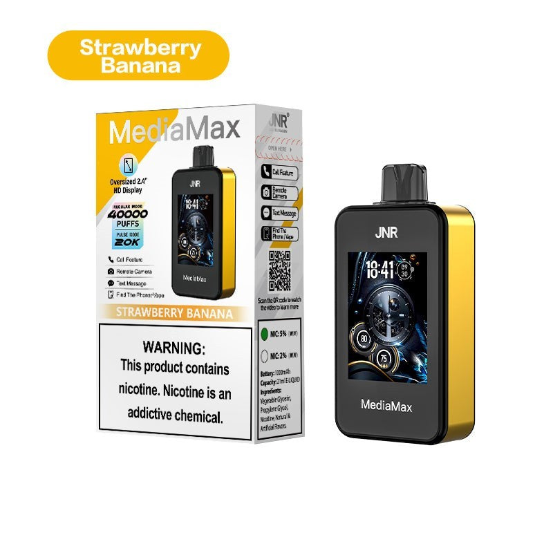 JNR MediaMax 40000 Rechargeable Disposable Vape 21ml