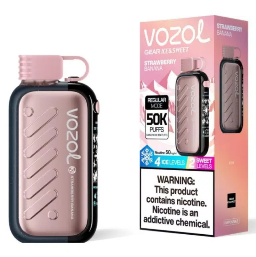 VOZOL Gear Ice & Sweet 50K Puffs Disposable Kit (50000 Puffs)