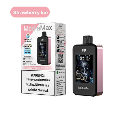 JNR MediaMax 40000 Rechargeable Disposable Vape 21ml