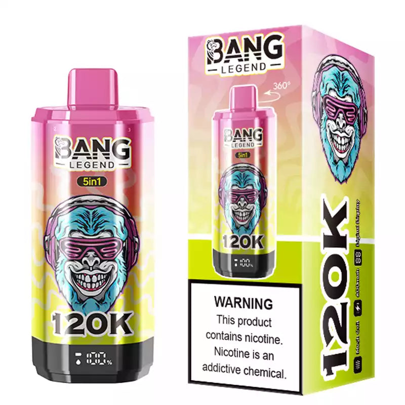 Bang Legend 120000 120K Puffs 5in1 Disposable Vape
