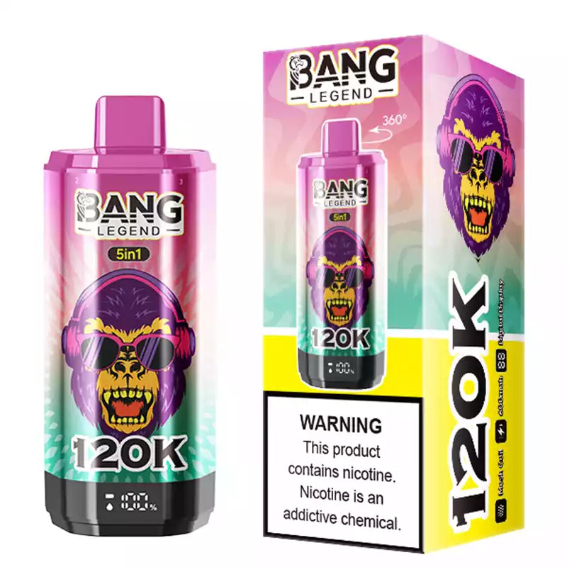 Bang Legend 120000 120K Puffs 5in1 Disposable Vape