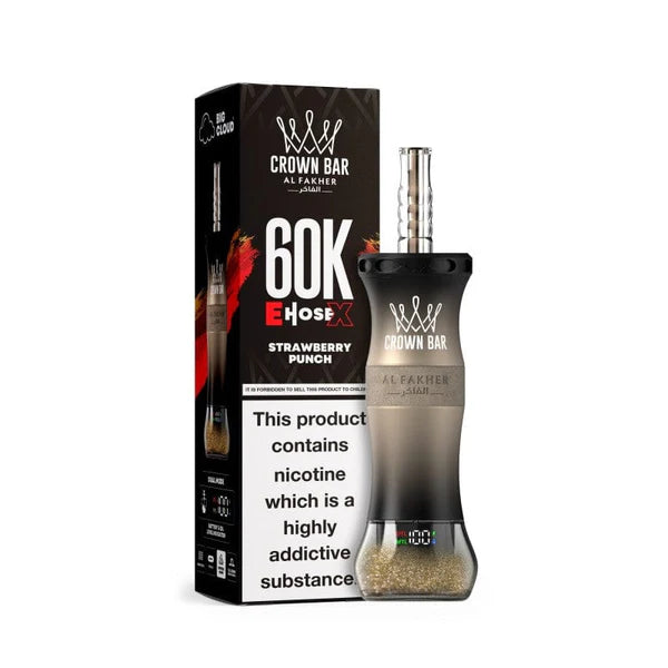 AL Fakher Crown Bar 60K 60000 Puffs E-Hose X Disposable Kit