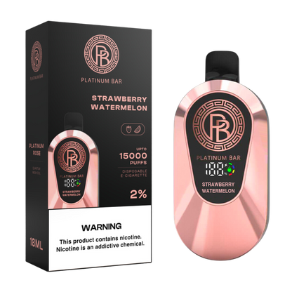 Platinum Bar 15000 Puffs Rechargeable Disposable Kit