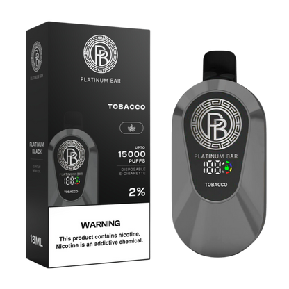 Platinum Bar 15000 Puffs Rechargeable Disposable Kit