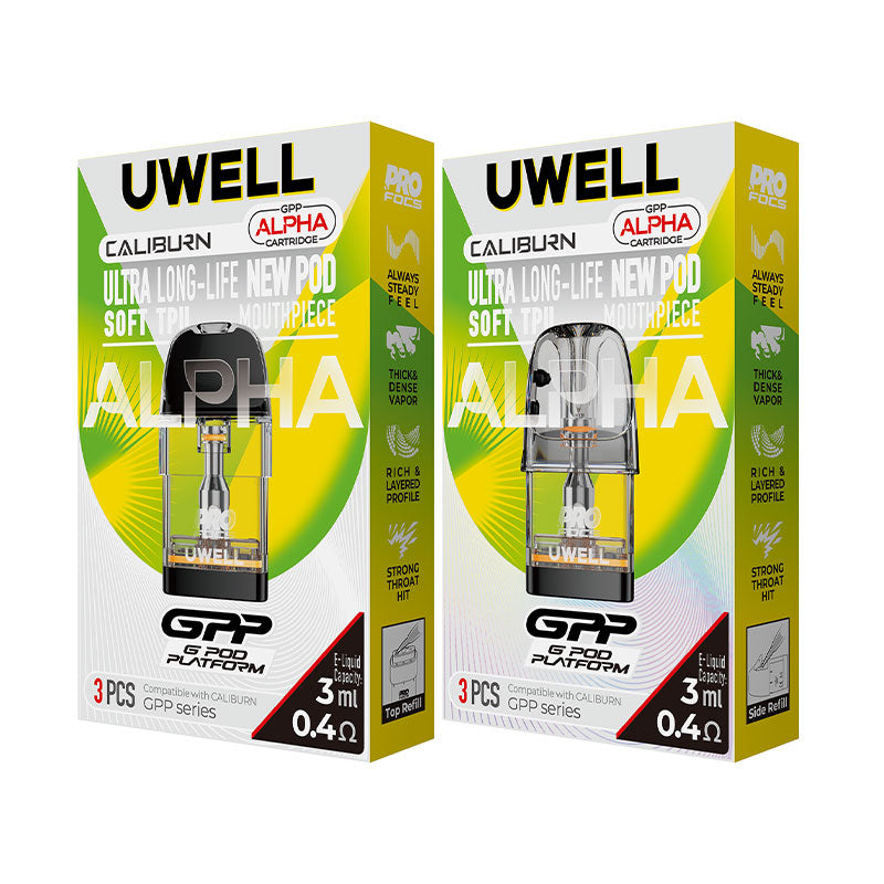 Uwell Caliburn GPP Alpha Pod Cartridge 3ml 3pcs/pack