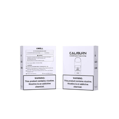 Uwell Caliburn Explorer Empty Pod Cartridge 2ml 2pcs/pack