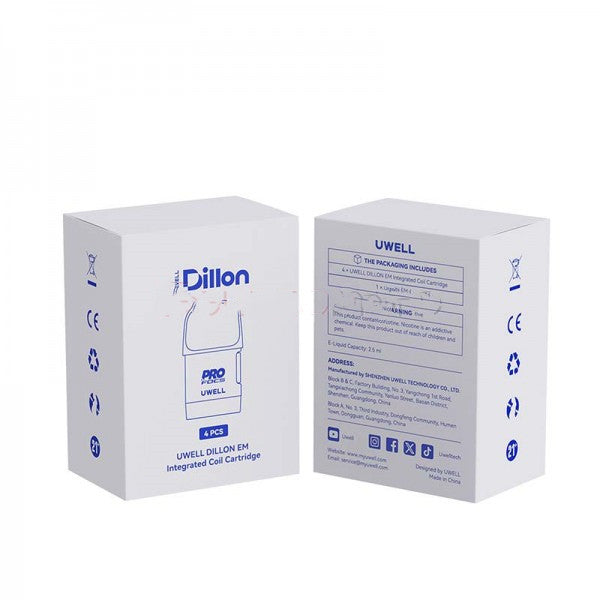 Uwell Dillon EM Pod Cartridge 4pcs/pack