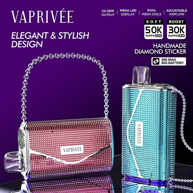VAPRIVÉE 50000 50K Puffs Dual Mode Disposable Kit 20ml