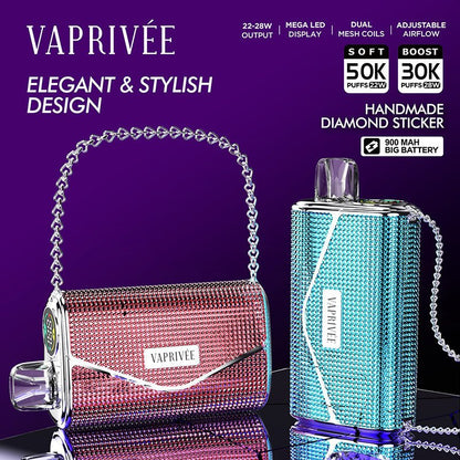 VAPRIVÉE 50000 50K Puffs Dual Mode Disposable Kit 20ml
