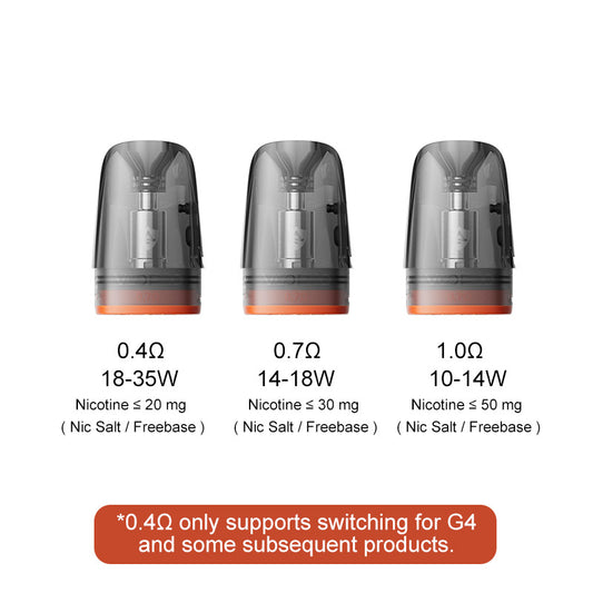 Voopoo ARGUS Multi-Ohm Cartridge 3pcs/pack