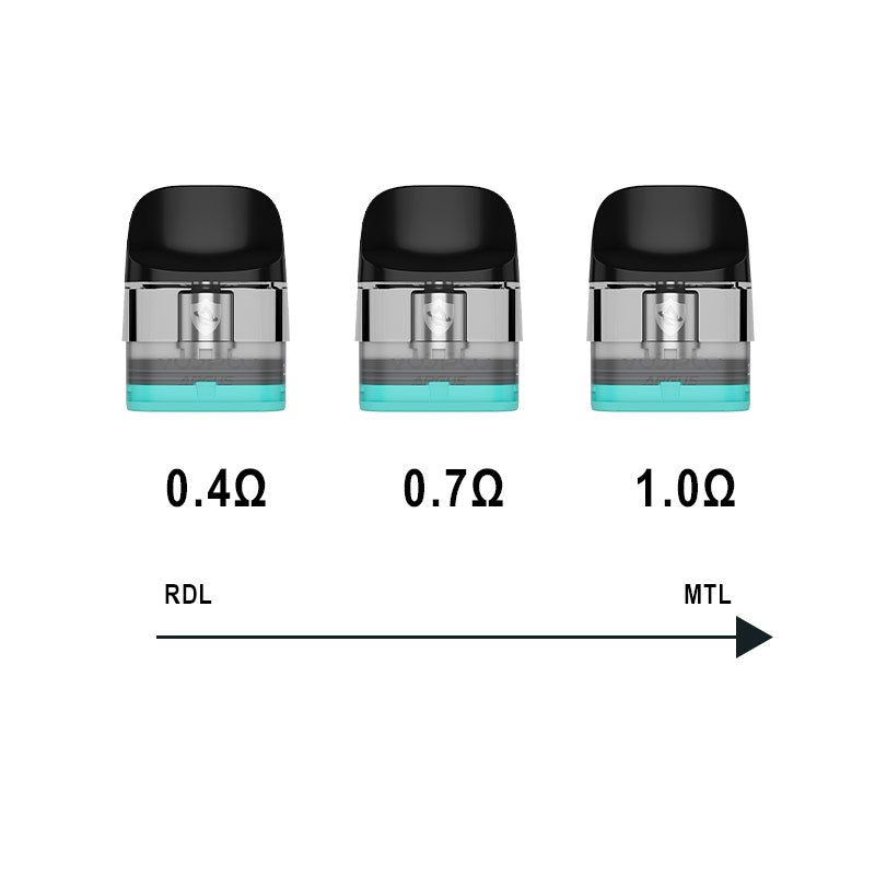VOOPOO Argus Snap Pod Cartridge for Argus/Argus Se Kit, Argus P1/P1s/P2/P3 Kit, Argus G / G2/ G2 Mini / G3 Pod Kit,Argus Z/Z2,Argus A / ARGUS Klyc, ARGUS Matrix Kit 2ml (3pcs/pack)