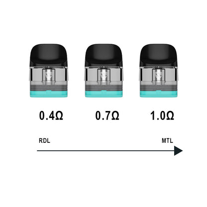 VOOPOO Argus Snap Pod Cartridge for Argus/Argus Se Kit, Argus P1/P1s/P2/P3 Kit, Argus G / G2/ G2 Mini / G3 Pod Kit,Argus Z/Z2,Argus A / ARGUS Klyc, ARGUS Matrix Kit 2ml (3pcs/pack)