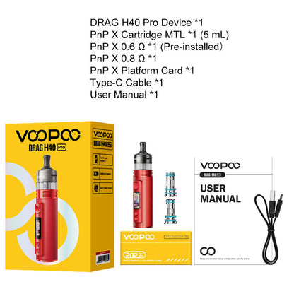 VOOPOO Drag H40 Pro Pod Kit 40W