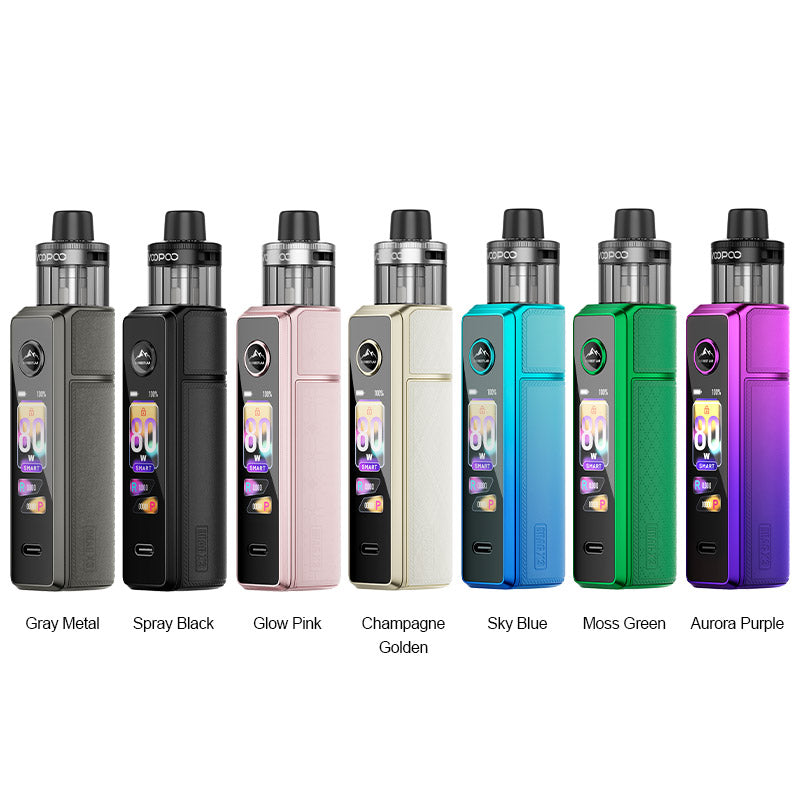VOOPOO Drag X3 Pod Mod Kit 80W available online | vapormo.com VOOPOO Drag X3 Pod Mod Kit 80W available online | vapormo.com