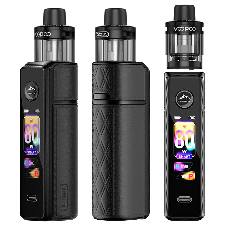 VOOPOO Drag X3 Pod Mod Kit 80W available online | vapormo.com VOOPOO Drag X3 Pod Mod Kit 80W available online | vapormo.com